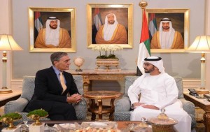 Sheikh Hamdan bin Zayed meets UK's Duke of Westminster
