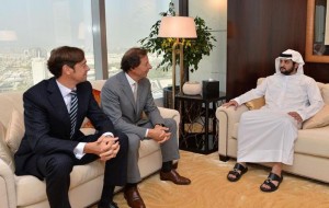 Sheikh Maktoum bin Mohammed meets CEO of Richemont