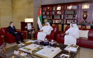 Sheikh Mansour bin Zayed receives FM of Belarus