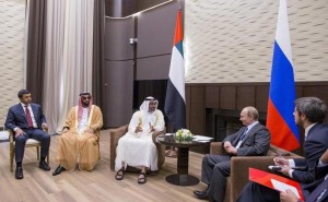 Sheikh Mohamed bin Zayed meets Russian President