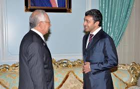 Sheikh Abdullah meets Singapore's PM