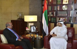 Sheikh Mansour bin Zayed meets Algerian minister