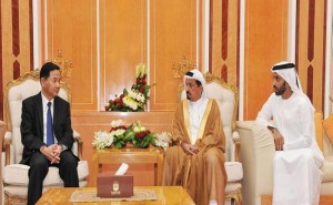 Ajman Ruler receives Chinese Consul-General