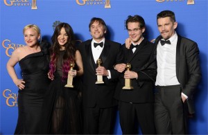 Boyhood wins big at Golden Globes