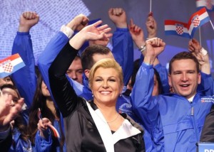 Croatia elects first woman president