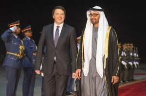 Sheikh Mohamed bin Zayed meets Italy's PM
