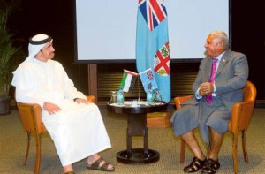 Sheikh Abdullah meets Fijian FM
