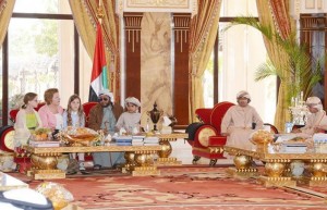 Sheikh Sultan bin Zayed meets US Ambassador