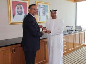 Al Tayer receives Indian Minister State for Financial Affairs