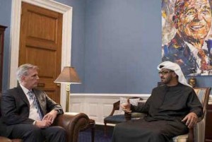 Sheikh Mohamed bin Zayed Al Nahyan meets US officials