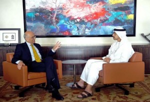 FM meets IMF's Director of ME & Central Asia
