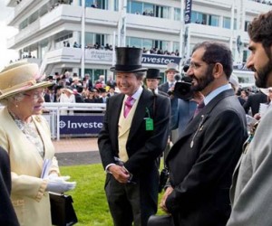 Sheikh Mohammed meets Queen Elizabeth II