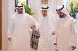 King Salman receives PM and Sheikh Mohamed bin Zayed of UAE