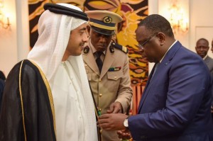 UAE FM decorated with Senegal's National Order of the Lion