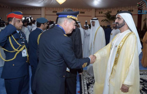 UAE Leaders receive delegations at Dubai Airshow