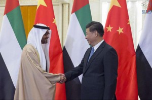 Sheikh Mohamed bin Zayed meets Chinese president