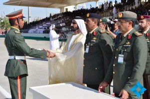 Graduation ceremony at Zayed II Military College held