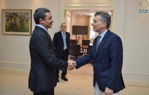 President of Argentina receives Sheikh Abdullah