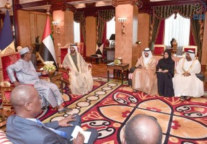 Sheikh Mohammed receives President of Chad