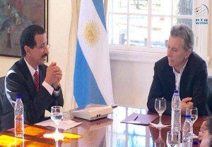 DP World Group chairman meets Argentine President