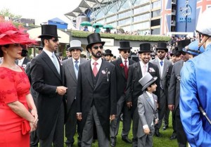 Sheikh Mohammed attends Day 3 of Royal Ascot