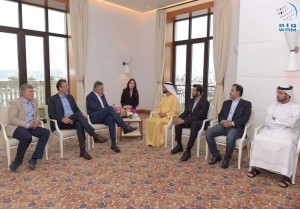 Sheikh Mohammed meets Montenegro PM