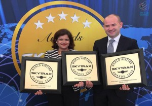 Triple honours for Etihad Airways