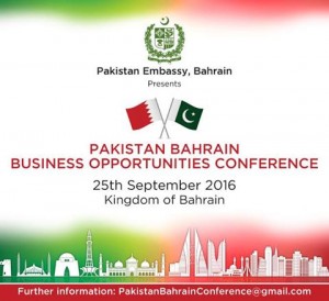 Pakistan-Bahrain Business opportunities conference opens