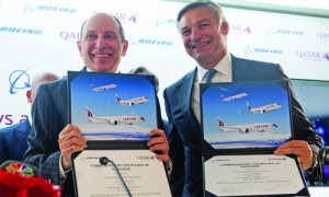 Qatar Airways to buy 100 Boeing airplanes