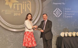 BIBF wins Middle East Insurance Industry Award 2016