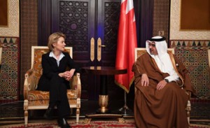Crown Prince meets German Defence Minister