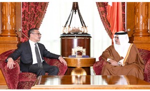 HRH Crown Prince meets Malaysian Minster of Defence