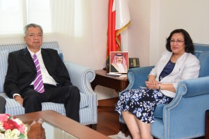 Health minister meets Malaysian delegation