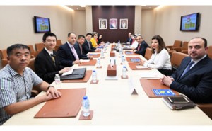 Works Minister receives Chinese delegation