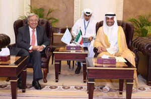 Kuwaiti Speaker meets UN chief