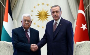 Turkish President meets Palestinian leader