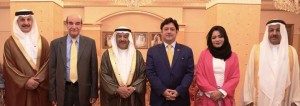 Pakistan Ambassador receives Bahrain Parliament members