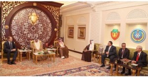 HM King praises Bahraini-US cooperation