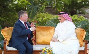 Bahraini, Jordanian monarchs hold talks