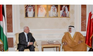 Foreign minister meets Palestinian official