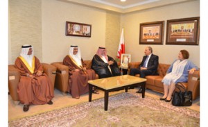 Justice Minister receives Egyptian Attorney General