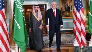 Saudi foreign minister meets U.S counterpart