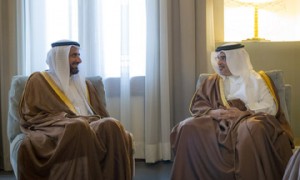 HRH Crown Prince receives Saudi Arabia's HM