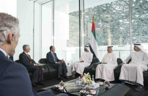 Mohamed bin Zayed receives World Bank President