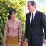 British PM meets Myanmar Leaders on Historic Visit