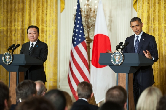 Obama meets Japanese Prime Minister