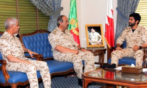 Commander-in-chief visits BDF units