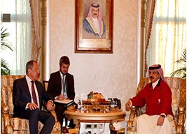 HM King meets Russian Foreign minister