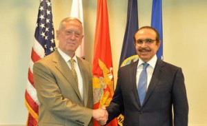 Interior Minister meets US Secretary of Defence